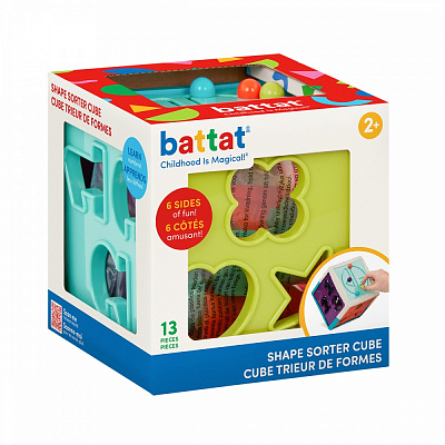 Игрушка-сортер Battat Lite Умный куб BT4577Z