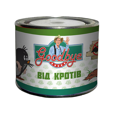 Средство для отпугивания кротов Goodbye 400 г