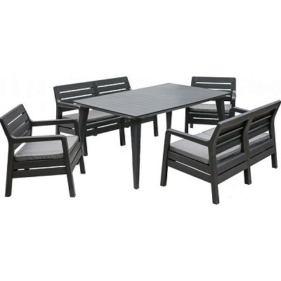 Комплект меблів Keter Delano Fiesta set графіт