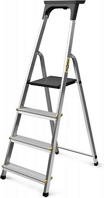 Драбина-стрем’янка Drabest PRO 4 з органайзером (ALD4-150)