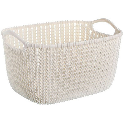 Кошик пластиковий Curver 226394 Knit XS прямокутний 140x175x250 мм
