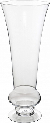 Ваза скляна Wrzesniak Glassworks Ray 70 см прозора