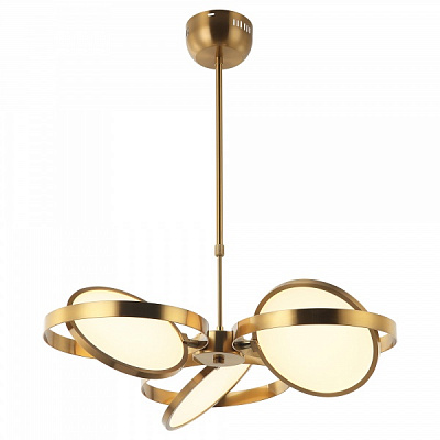 Люстра подвесная Vio Concept by LUCEA Molveno 39 Вт латунь 80419-03-P03-CO 