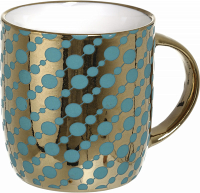 Чашка Fiora Arlekin 355 мл Torquise 41E-005-B162