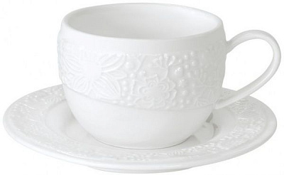 Чашка з блюдцем Garden Collection 120 мл Krauff