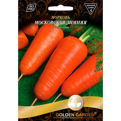 Семена Golden Garden Гигант Морковь Московская Зимняя 15 г