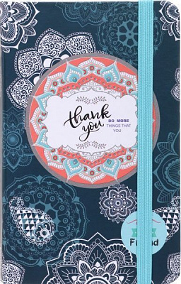 Книга для нотаток Thank you А6 96 аркушів