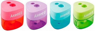 Чинка з контейнером Pastel soft 1157-А асорті Axent
