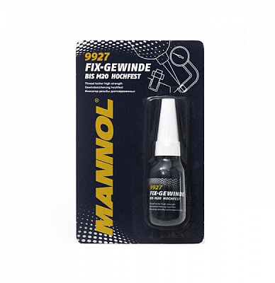 Монтажная паста Mannol 9927 Fix-Gewinde Hochfest красный 10 г
