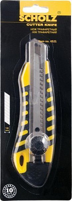 Нож канцелярский SCHOLZ SOZ 18 мм 