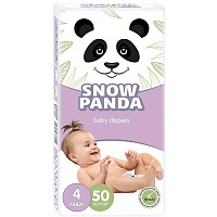 Підгузки Сніжна Панда дитячі Maxi 7-18 кг 50 шт.