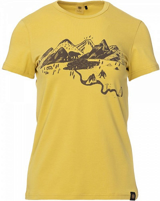 Футболка Turbat FOLLOWER TRB FOLLW.CNYL р.L желтый