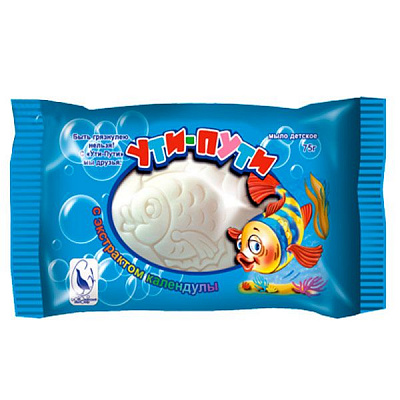 Мыло детское Уті-Путі с экстрактом календулы 75 г 75 г