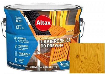 Лакобейц Altax сатиновий глянець дуб 2,5 л
