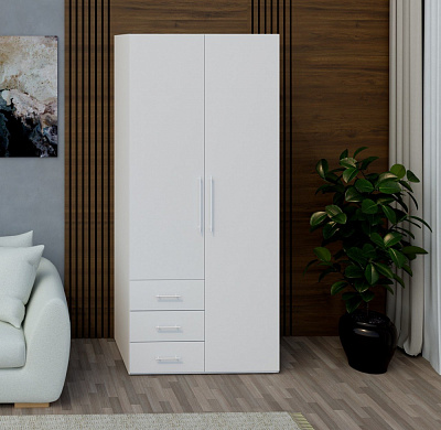 Шафа Світ Меблів Crystal 2250х1000х600 мм німфея альба