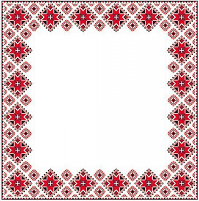 Салфетки столовые La Fleur Вышивка 33х33 см белый 20 шт.