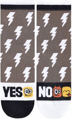 Шкарпетки дитячі Conte-Kids CK Веселі Ніжки 17С-10СП 339 р.24 кавовий