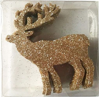 Набір новорічних декорацій Олені 8 см EPI-E8923688-84