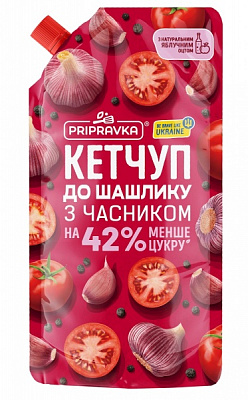 Кетчуп Приправка До шашлику з часником 400 г