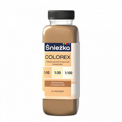 Пигмент Sniezka Colorex кремовый 400 мл