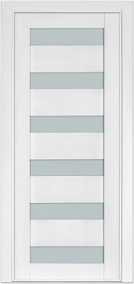 Дверное полотно Terminus №136 ПО 800 мм ясень белый 