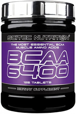 Аминокислоты Scitec Nutrition BCAA 6400 125 капс. 