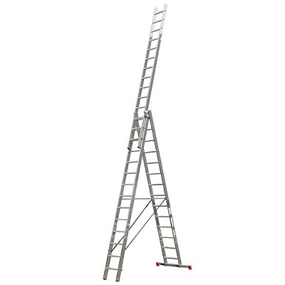 Драбина 3-секційна універсальна Krause Tribilo 3x10 (129680)