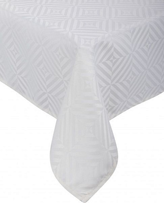 Скатерть 140x180 см молочный Home Beyond 