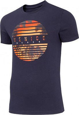 Футболка 4F H4L20-TSM033-30S H4L20-TSM033-30S S синій