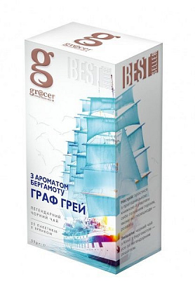 Чай черный GRACE™ Граф Грей 25 шт. 50 г 