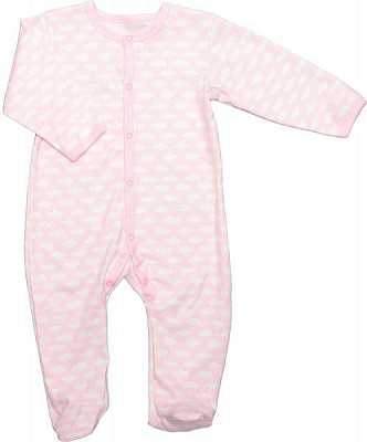 Комбінезон дитячий для дівчинки Маленькие люди тучки 9101-110 р.92 рожевий