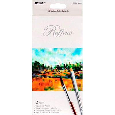 Карандаши цветные Raffine 12 цветов 7120-12CB Marco