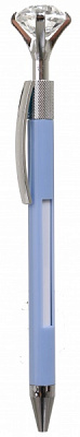 Ручка шариковая Бриллиант голубая 