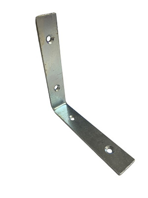 Кутник монтажний оцинкований B&G рівносторонній 100x100x20 мм 3 мм