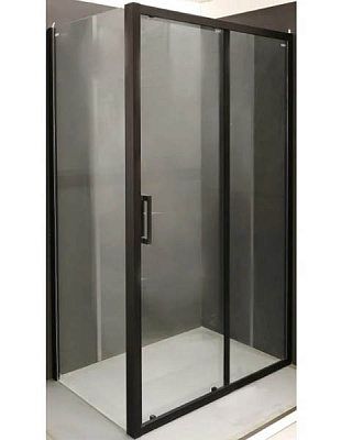Душевое ограждение EGO прямоугольное раздвижное LEX BLACK 120х80х200 см NAN1131