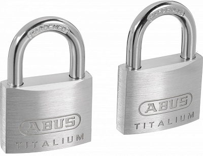 Замок навісний Abus 726TI/40 Twins 2240633189019 відкритий (амбарний)
