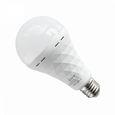 Лампа аккумуляторная LED LIGHT SET BULB 7 Вт A60 E27 220 В 4500 К