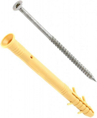 Дюбель ударний потай 6x80 мм 100 шт.