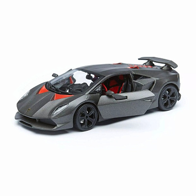 Автомодель 1:24 LAMBORGHINI SESTO ELEMENTO серый металлик 18-21061