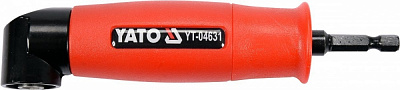 Адаптер кутовий YATO HEX ¼ F=13 Нм 90° 1 шт. YT-04631