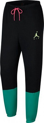 Брюки Nike M J JUMPMAN AIR FLEECE PANT CK6694-011 р. M черный