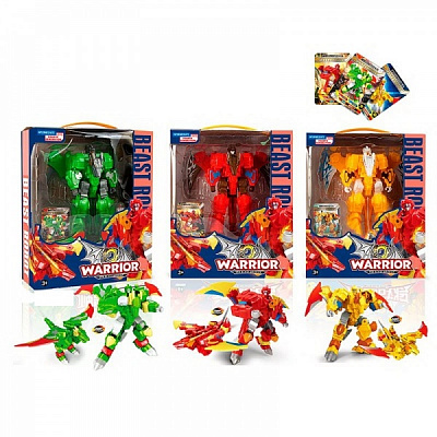 Игрушка-трансформер Shantou 3 вида в коробке 23х9,5х28 см 034 