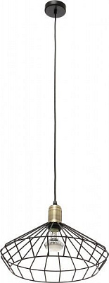 Подвес Eglo Denham 1x60 Вт E27 черный 49788 