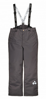 Напівкомбінезон гірськолижний дитячі JOIKS р.146 сірий SG-01