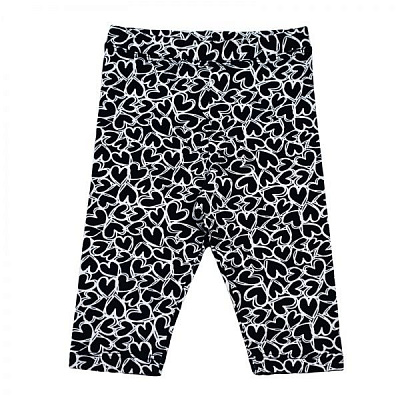 Лосины для девочек Lovetti 8577 р.128 черный 