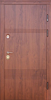 Двері вхідні Abwehr КТ1-246 (V2) (ВСМ2) 096П (ДТ) Kale 2 БФ дуб золотий 2050х960мм праві