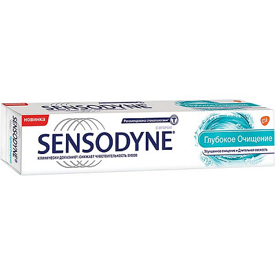 Зубная паста Sensodyne Глубокое очищение 75 мл