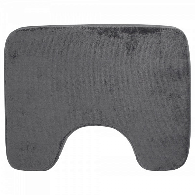 Коврик Trento U-shape флисовый 40х50 см серый