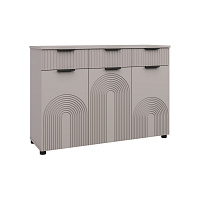 Комод Вісент 3дв+3ш Дакота Д07 1207x900x400 мм кашемір/кашемір