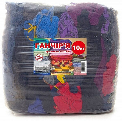 Тряпка универсальная трикотаж EXTRA нерезаные 10 кг